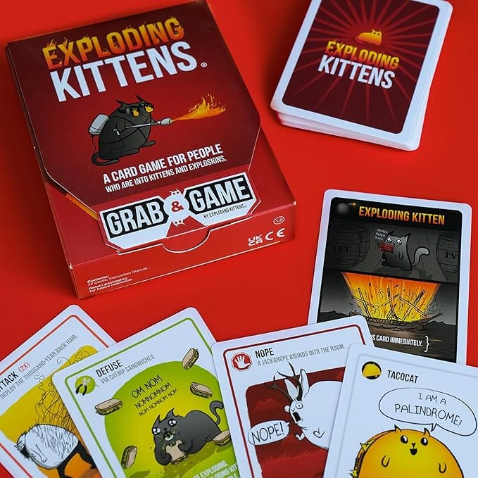 Exploding Kittens - Grab & Game 810083045931