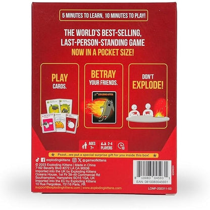Exploding Kittens - Grab & Game 810083045931