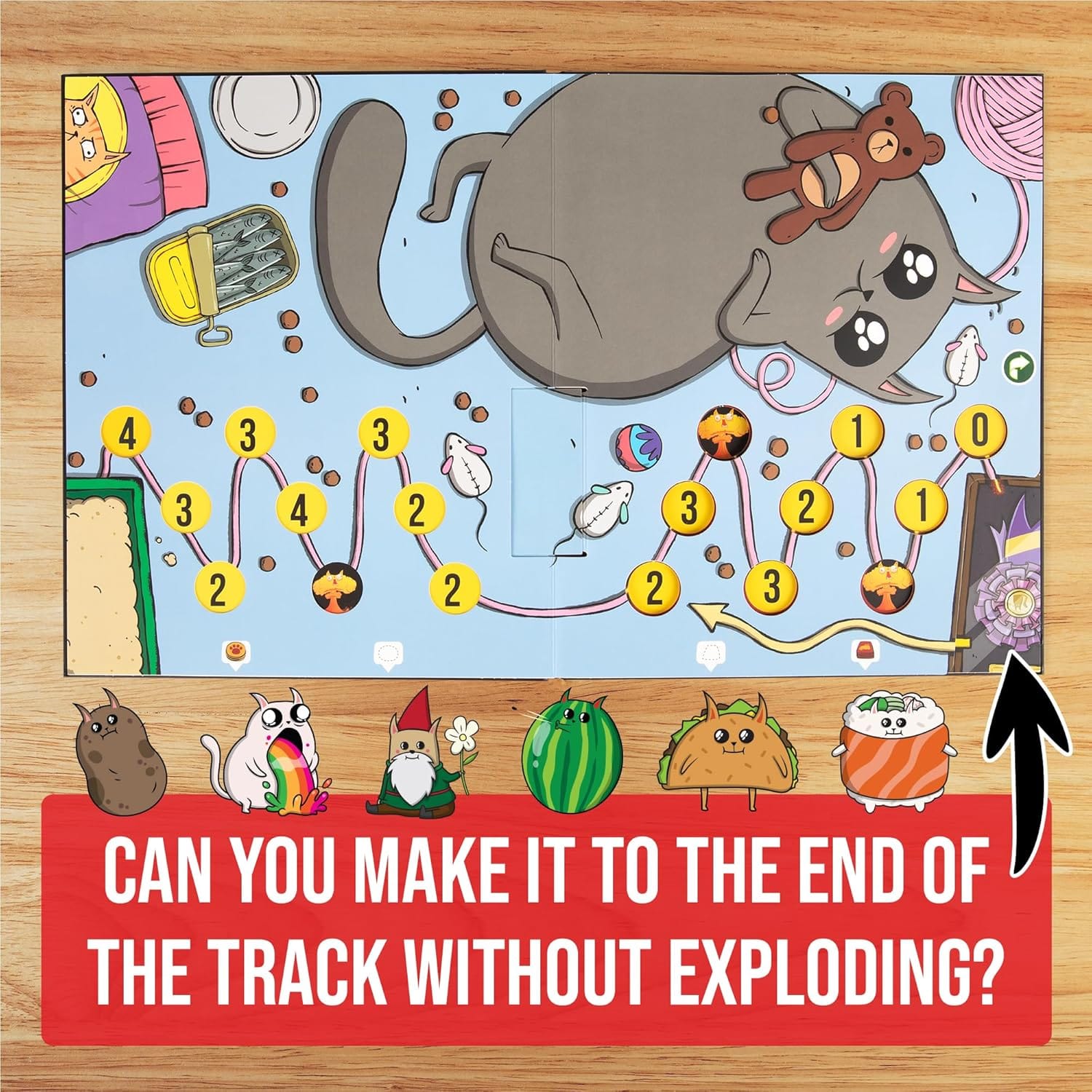 Exploding Kittens The Board Game 810083049090
