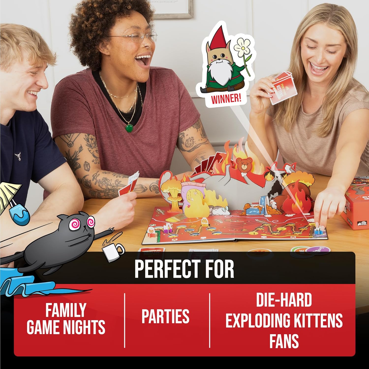 Exploding Kittens The Board Game 810083049090
