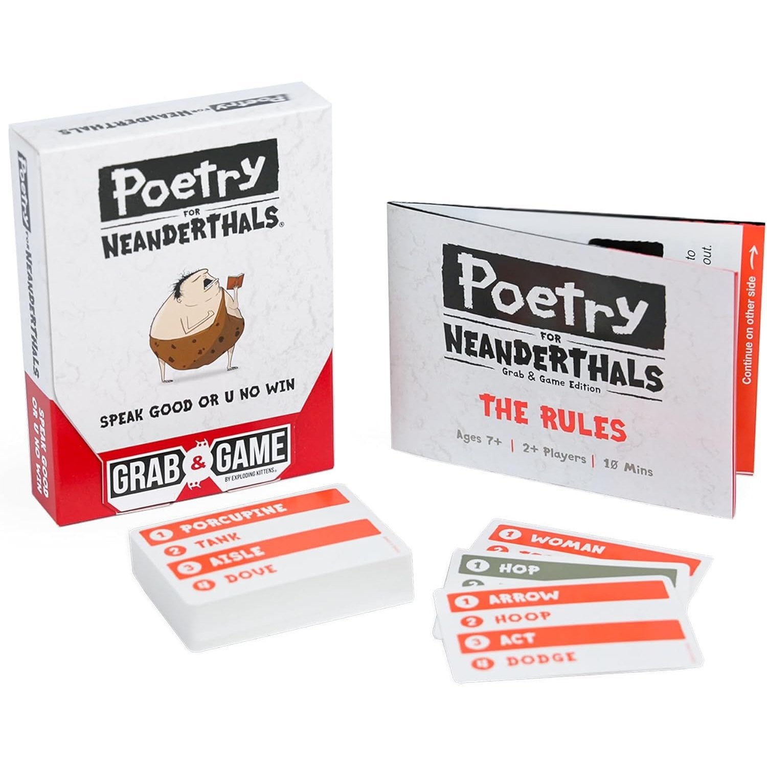 Grab & Game - Poetry For Neanderthals 810083046198