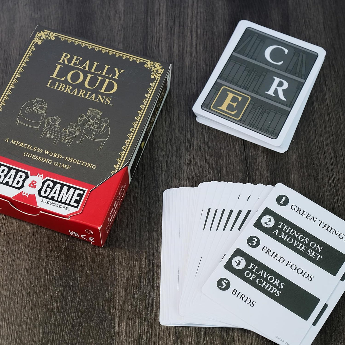 Grab & Game - Really Loud Librarians 810083046204