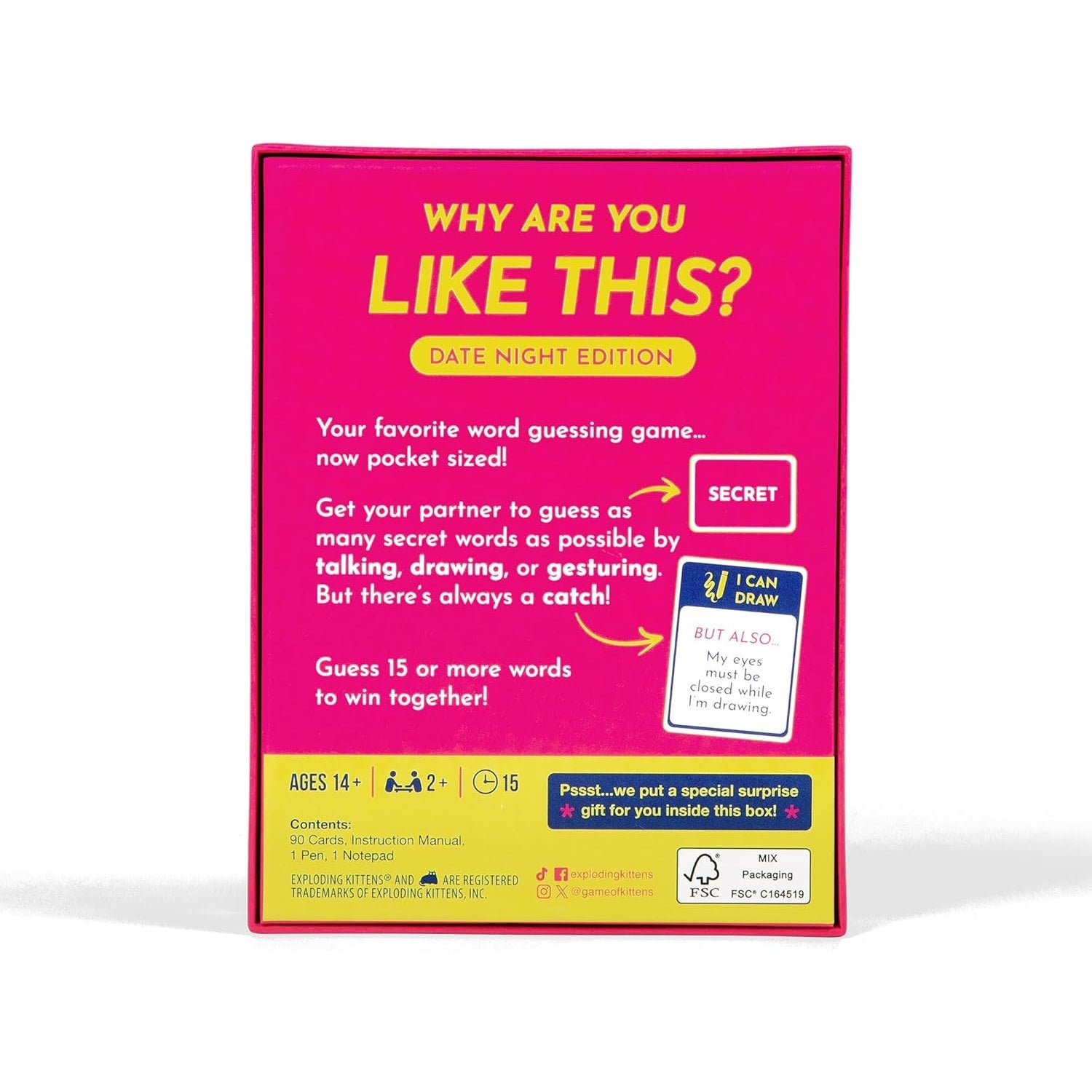 Grab & Game: Why Are You Like This (Date Mode) 0810083044637