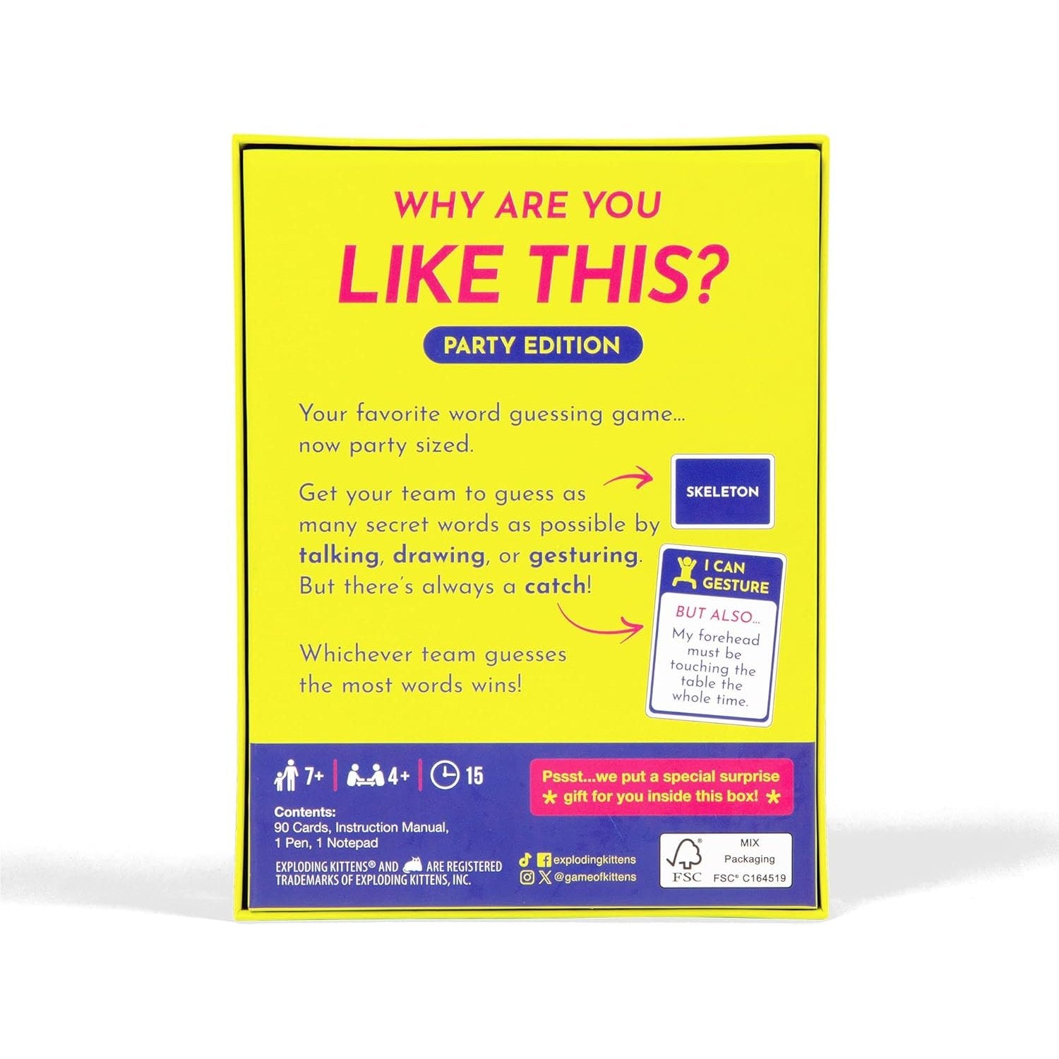 Grab & Game: Why Are You Like This (Party Mode) 0810083044767