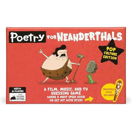 Poetry for Neanderthals Pop Culture Edition 810083047195