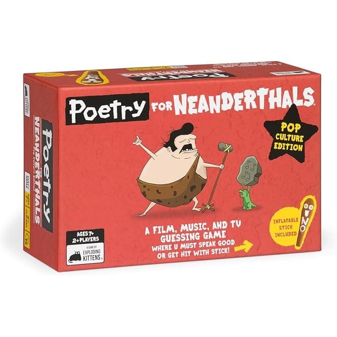 Poetry for Neanderthals Pop Culture Edition 810083047195