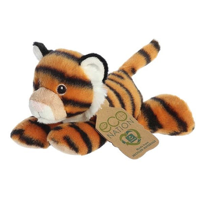 Aurora Eco Nation Eco Softies Tiger 8in