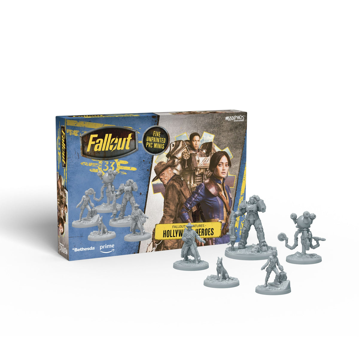 Fallout: Miniatures – Hollywood Heroes PVC Set