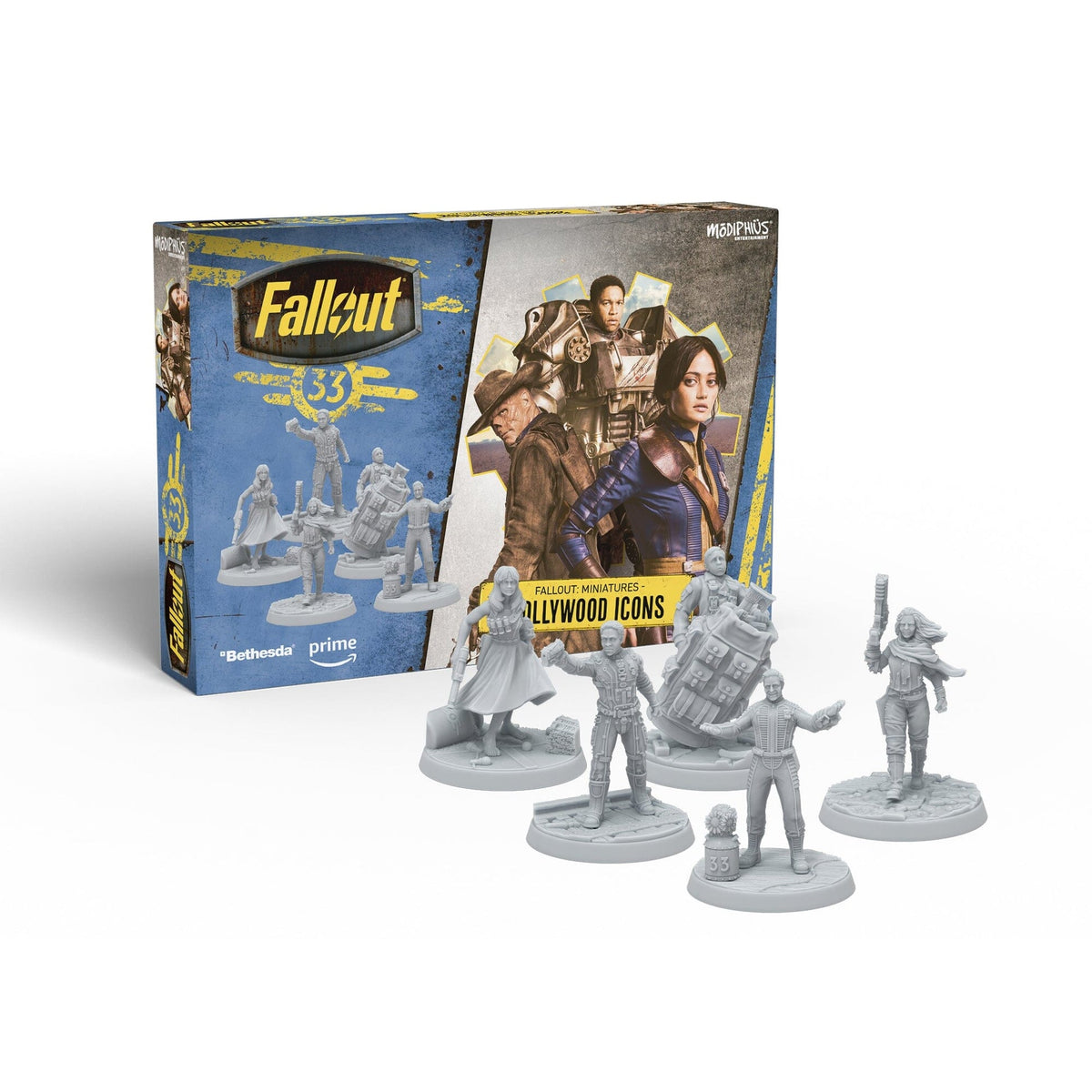 Fallout Miniatures: Hollywood Icons 5-Figure Resin Set