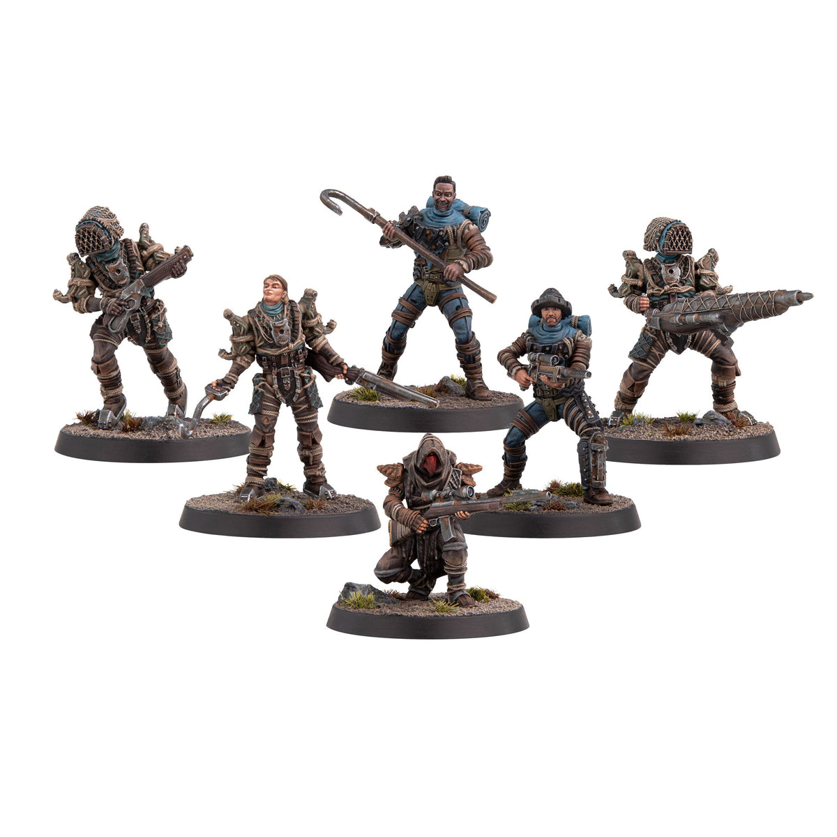 Fallout: Miniatures – Raiders: Trappers Miniatures Set