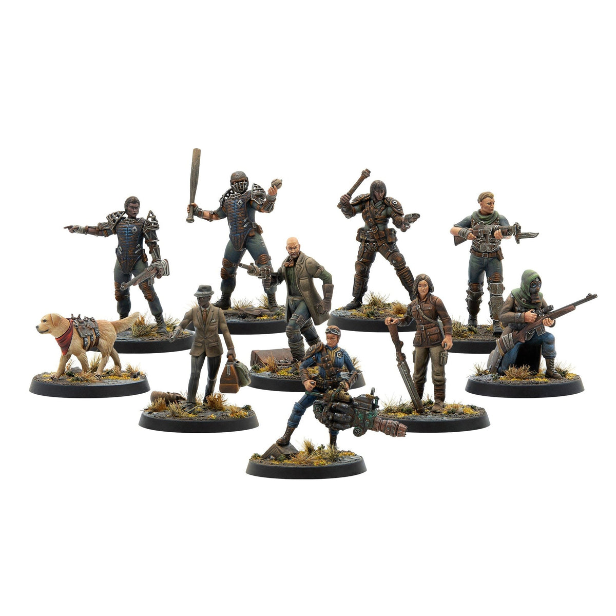 Fallout: Miniatures Wasteland Survivors Core Box (Plastic)