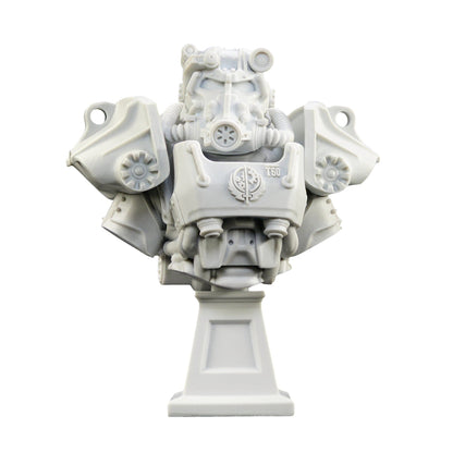 Fallout Painter's Bust – T-60 1:12 Scale Resin Model