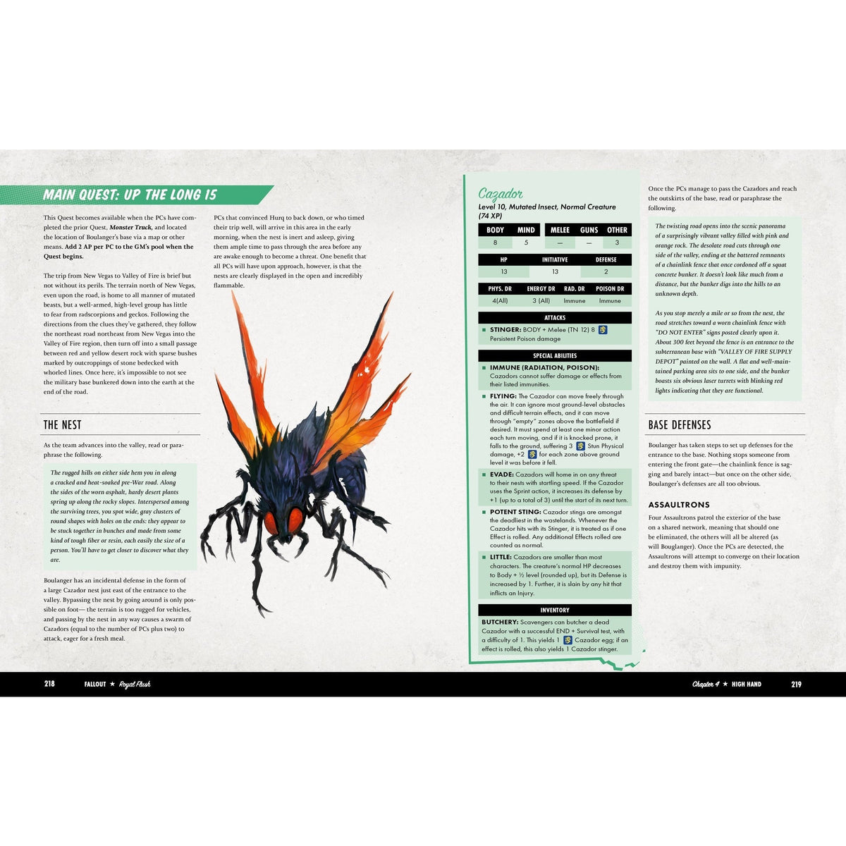 Fallout: The Roleplaying Game – Royal Flush Quest Book