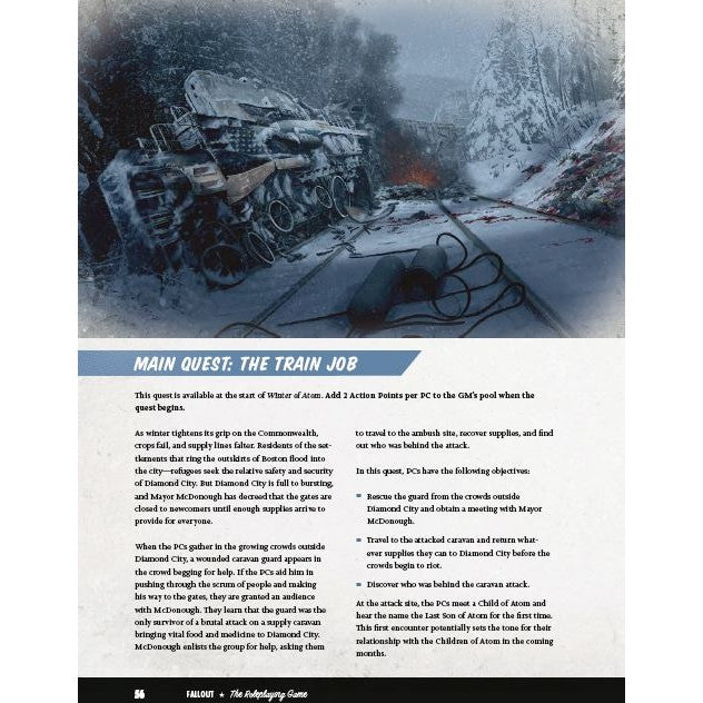 Fallout: The Roleplaying Game – Winter of Atom Quest Book