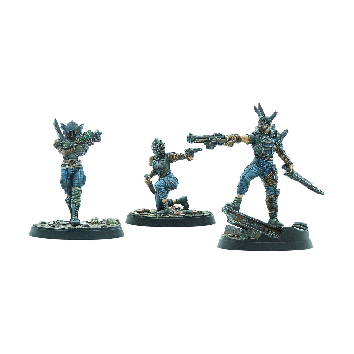 Fallout: Wasteland Warfare – Raiders: Disciples Leaders Miniatures
