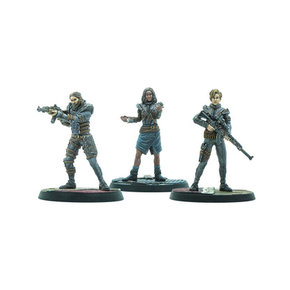 Fallout: Wasteland Warfare – Raiders: Operators Bosses Miniatures Set