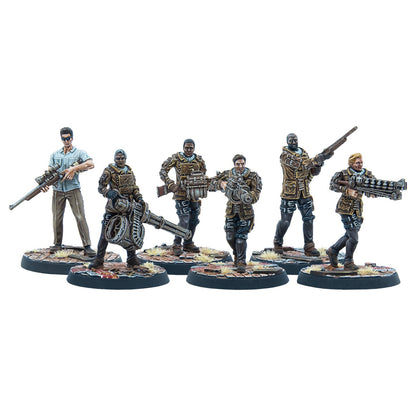 Fallout: Wasteland Warfare – Railroad Operatives Miniatures Set
