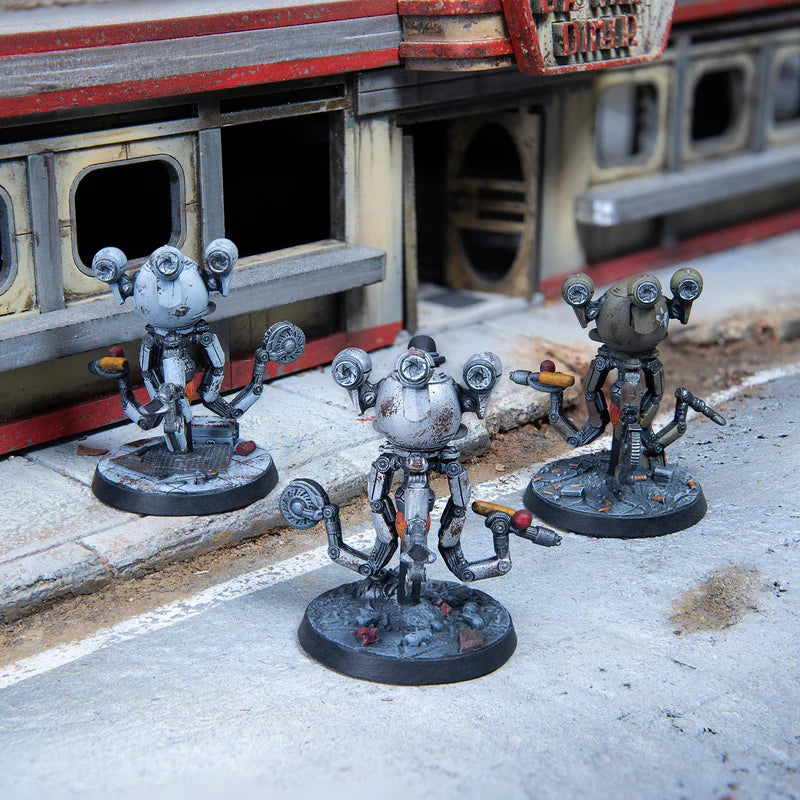 Modiphius Fallout: Wasteland Warfare - Robots: Mister Handy Pack
