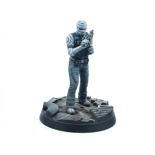 Fallout: Wasteland Warfare – Unaligned: Burned Man Promo Miniature