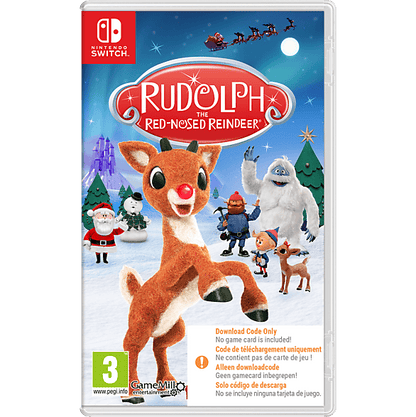 Rudolph the Red-Nosed Reindeer for Nintendo Switch (Code in Box)