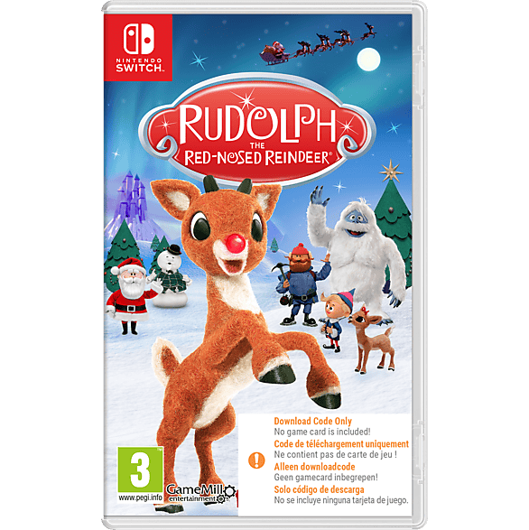 Rudolph the Red-Nosed Reindeer for Nintendo Switch (Code in Box)