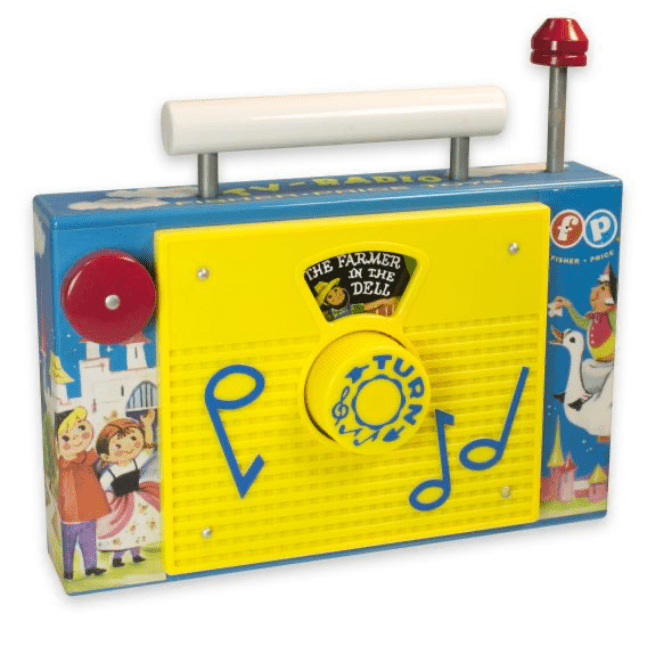 Fisher Price: Classic TV Radio 014397017039