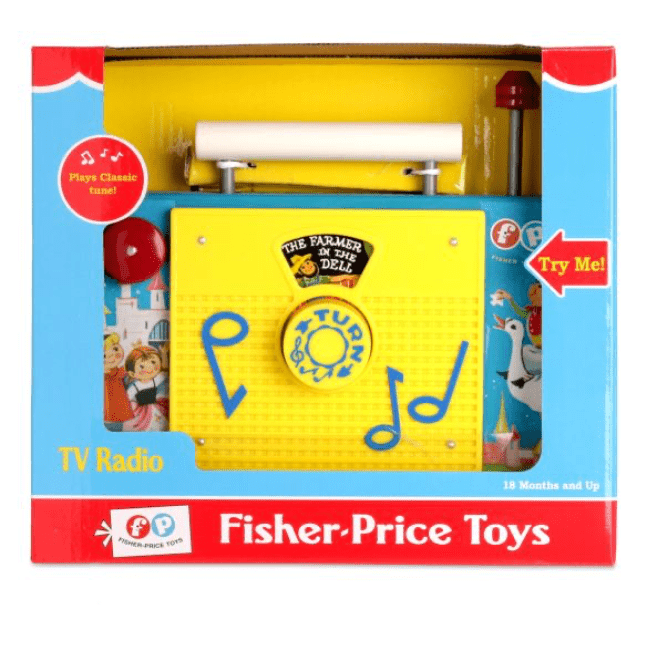 Fisher Price: Classic TV Radio 014397017039