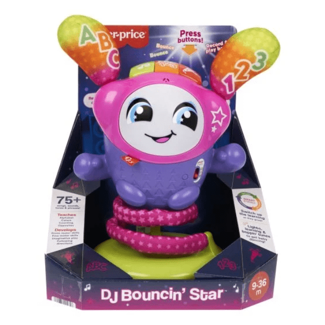 Fisher Price: DJ Bouncin' Star Pink 0194735172795