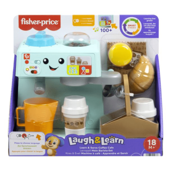 Fisher Price: Laugh & Learn Learn & Serve Coffee 194735254767