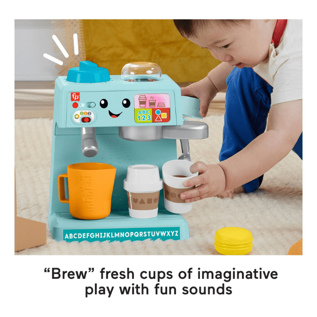 Fisher Price: Laugh & Learn Learn & Serve Coffee 194735254767