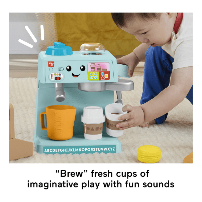 Fisher Price: Laugh & Learn Learn & Serve Coffee 194735254767