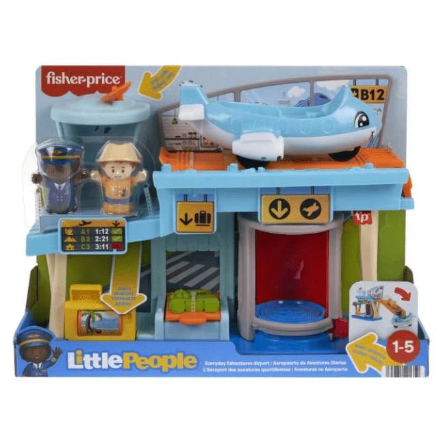 Fisher Price: Little People Adventures Airport 194735191352