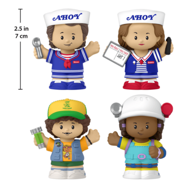 Fisher Price: Little People Collector Stranger Things Scoop Troop 0019473520354