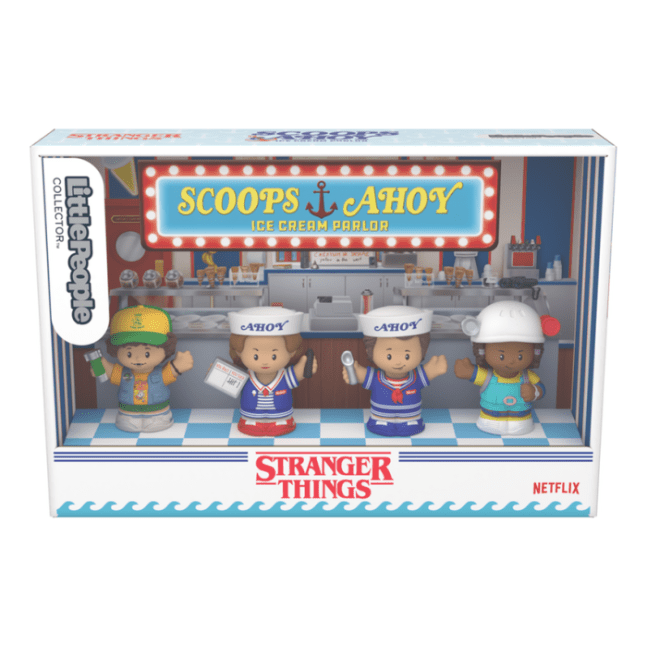 Fisher Price: Little People Collector Stranger Things Scoop Troop 0019473520354