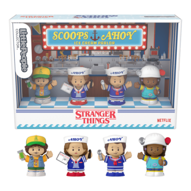 Fisher Price: Little People Collector Stranger Things Scoop Troop 0019473520354