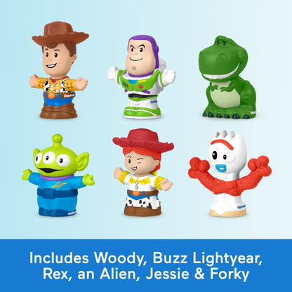 Fisher-Price Little People Disney Pixar Toy Story 6-Piece Figure Set 194735367597