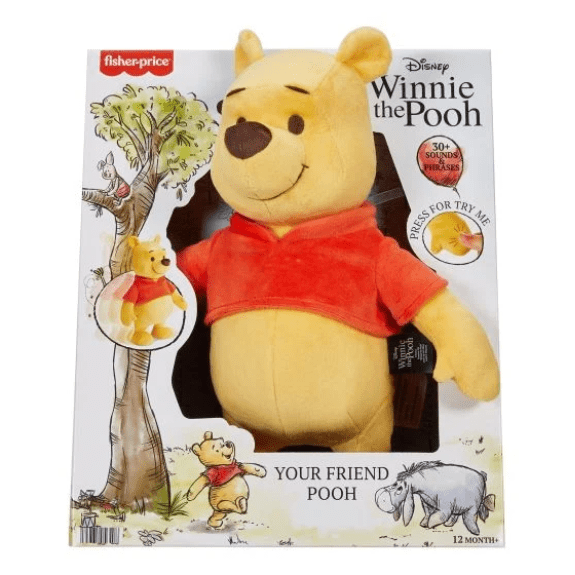 Fisher Price: Winnie the Pooh 12" Pooh Plush 194735056408