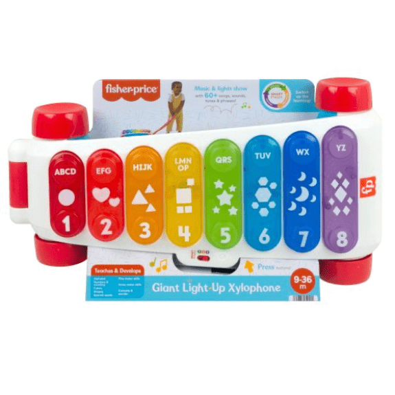 Fisher Price: Giant Light-Up Xylophone 194735052424