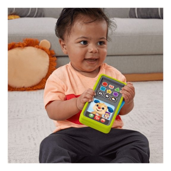 Fisher Price: Laugh & Learn 2-in-1 Slide to Learn Smartphone 0194735145454
