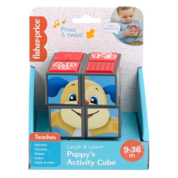 Fisher Price: Laugh & Learn Puppy's Activity Cube 194735140589