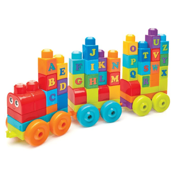 Fisher Price: Mega Bloks ABC Learning Train 0887961397123