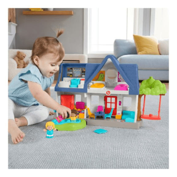 Fisher Price: Little People Lets Play Home House Play Set 0194735011353