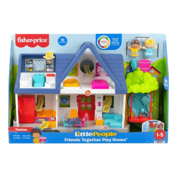 Fisher Price: Little People Lets Play Home House Play Set 0194735011353