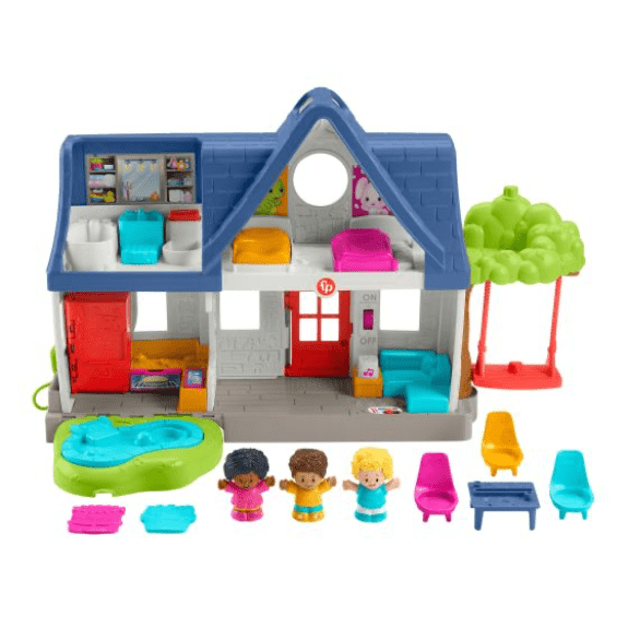 Fisher Price: Little People Lets Play Home House Play Set 0194735011353