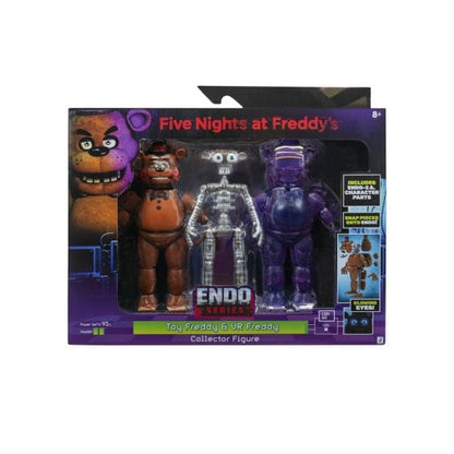 Five Nights At Freddy' - 6in Endo-Series Figure - Toy Freddy and VR Freddy (Ready to ship - Out of stock Most Retailers) 191726920212