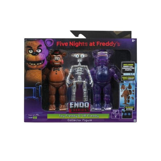 Five Nights At Freddy' - 6in Endo-Series Figure - Toy Freddy and VR Freddy (Ready to ship - Out of stock Most Retailers) 191726920212