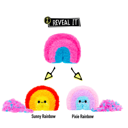 Fluffie Stuffiez Small Collectible Rainbow Plush 035051594161