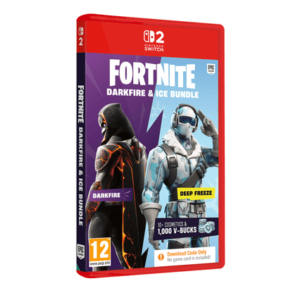 Fortnite Darkfire & Ice Bundle for Nintendo Switch 2 (Code in Box)