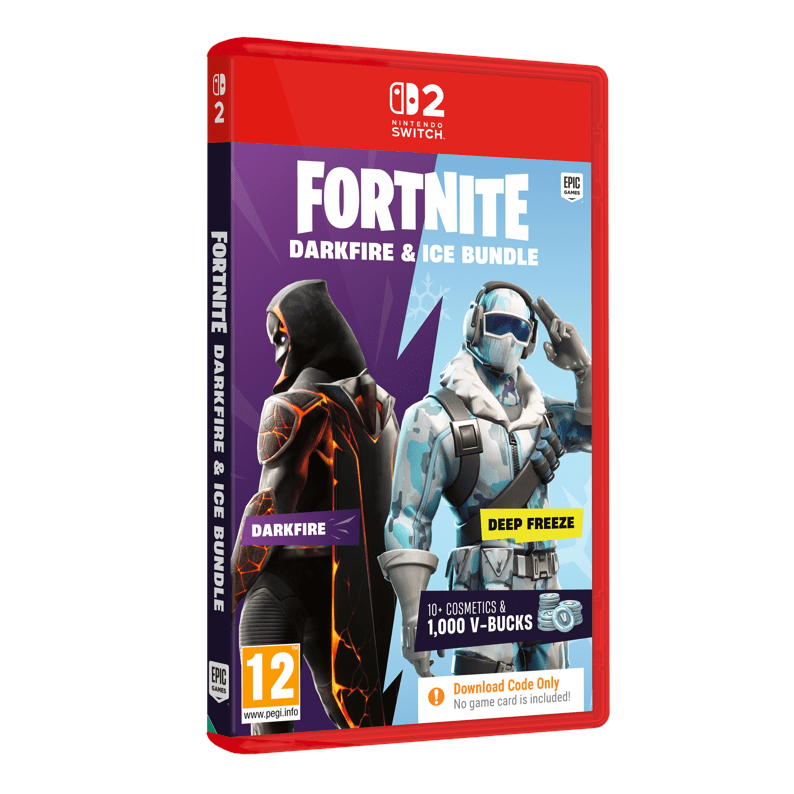 Fortnite Darkfire & Ice Bundle for Nintendo Switch 2 (Code in Box)