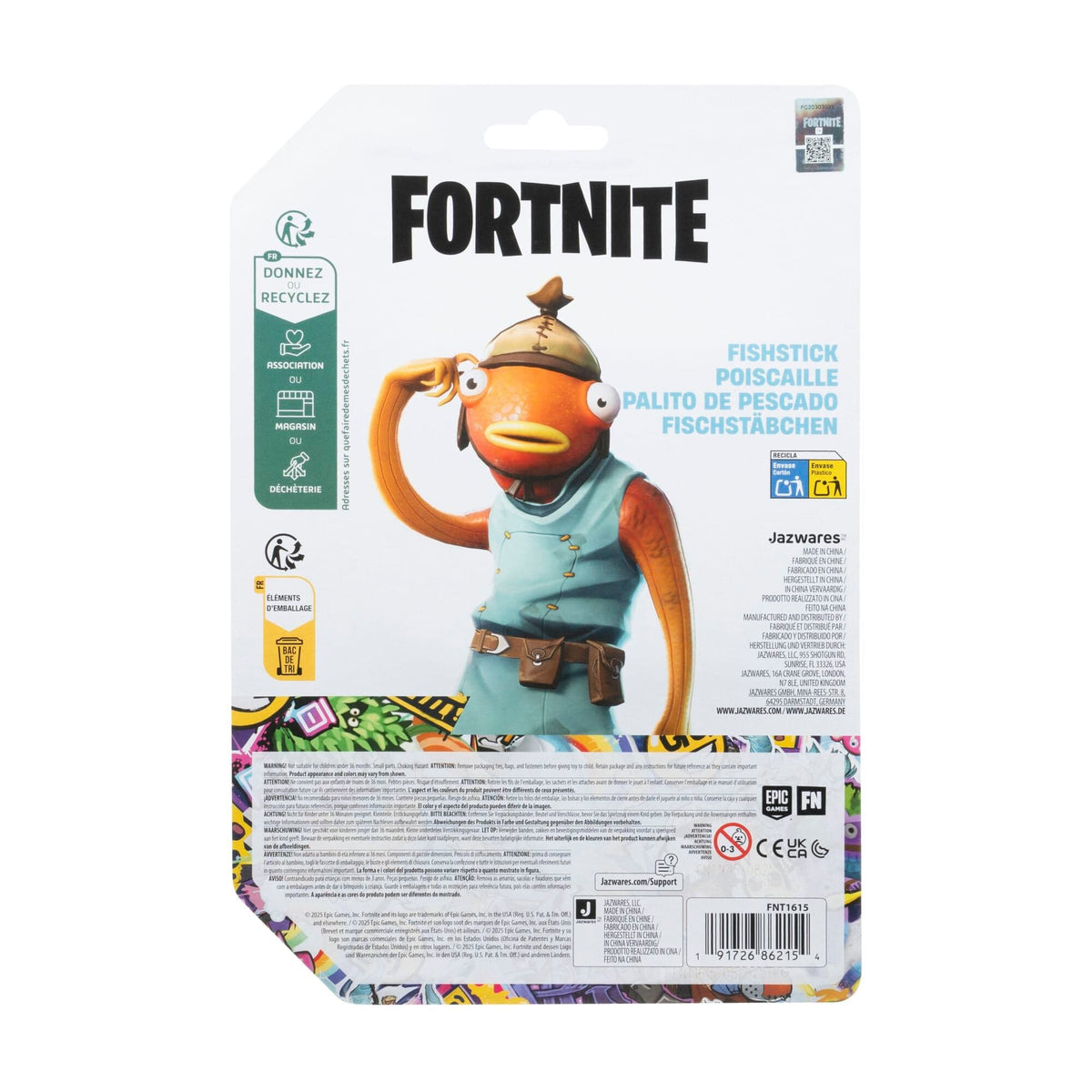 Fortnite - 6in Fishstick Figure